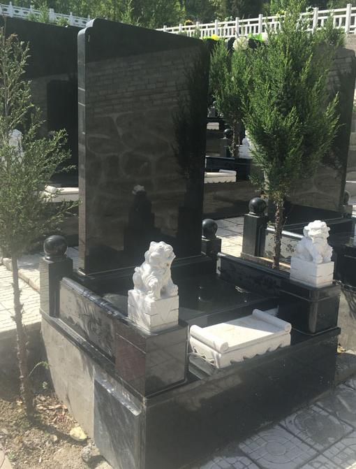 西安九龍山墓園-龍首區(qū)、蟠龍區(qū)、九真臺-中國黑6碑