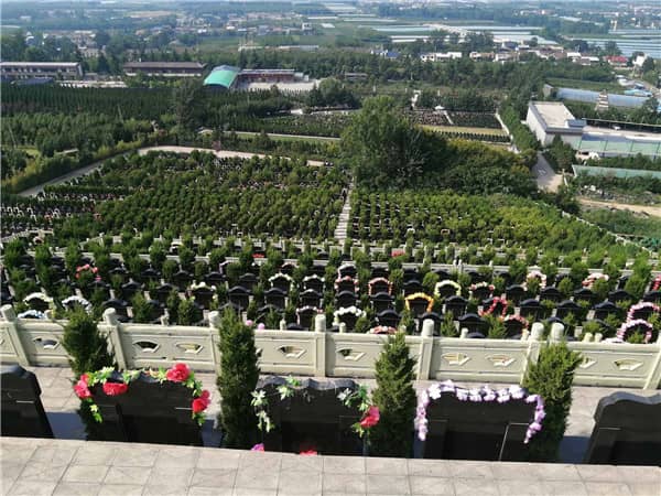 西安九龍山公墓位于哪個山脈的發(fā)源地，并且該墓園的占地面積是多少？