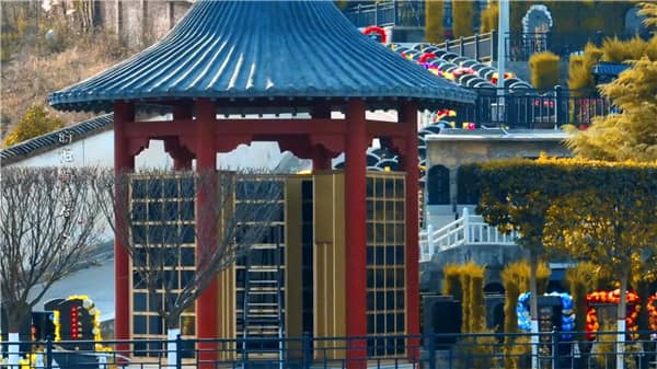 西安霸陵墓園老區(qū)，祭奠先人