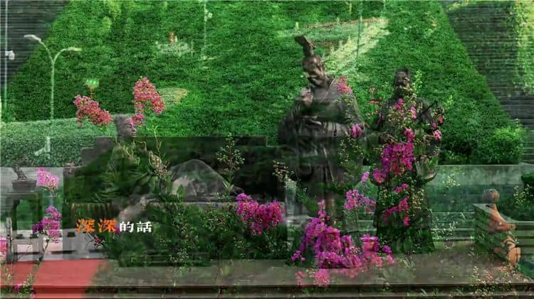 西安霸陵墓園圖片，公墓香煙飄裊